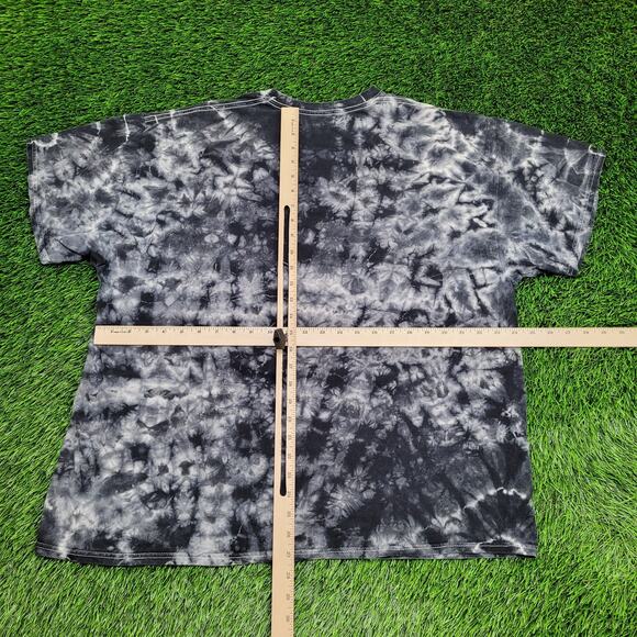 2PAC Tupac-Shakur Tie-Dye Shirt Womens 2XL 24x27 Gray - Picture 3 of 12
